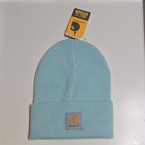 Carhartt Mens Light Blue Beanie